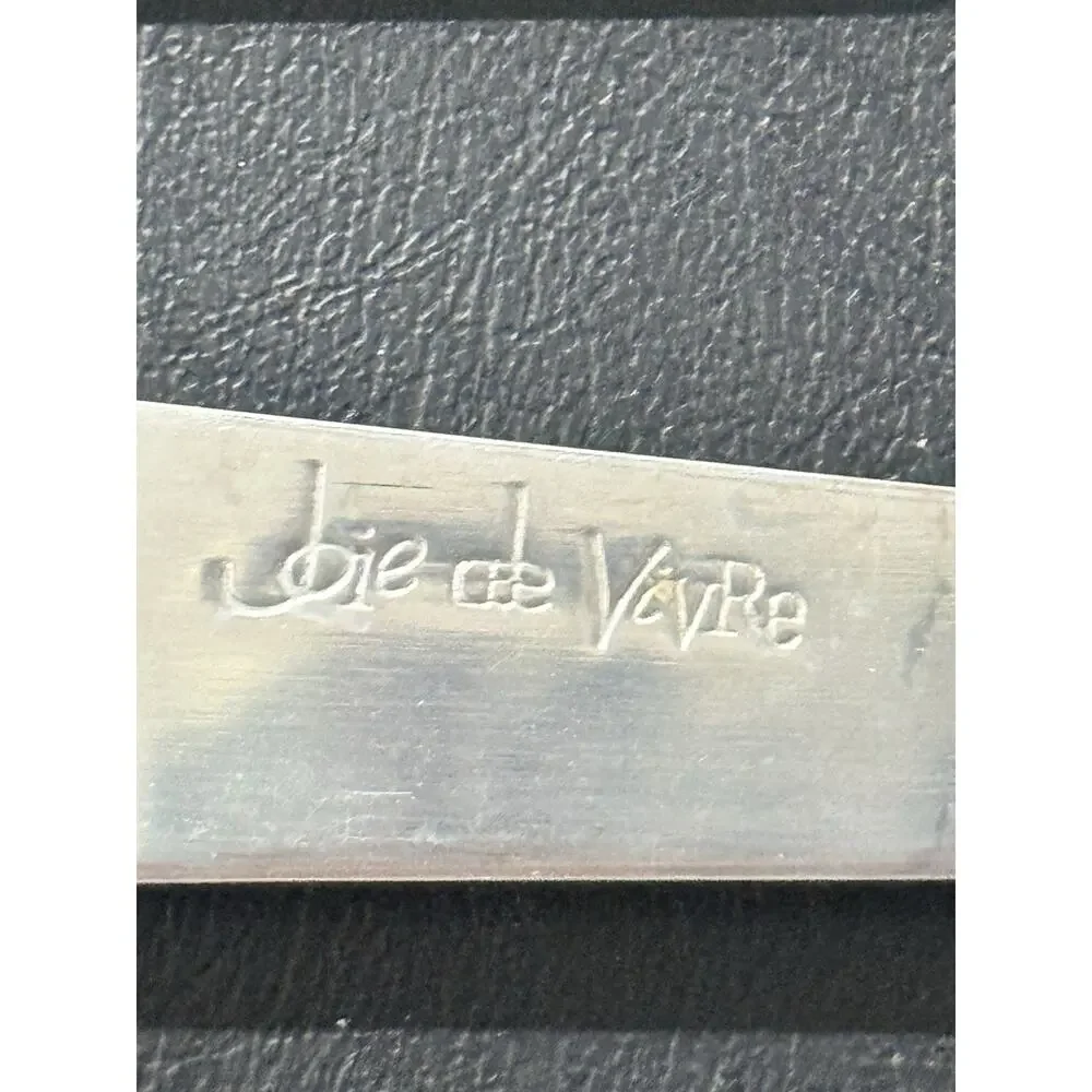 Joie de Vivre Fruit Theme Cheese Spreaders Butter Knives Set of 4